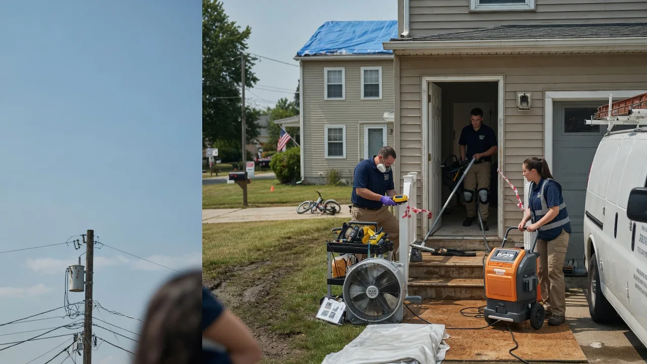 Water Damage Repair in Boswell, IN near me